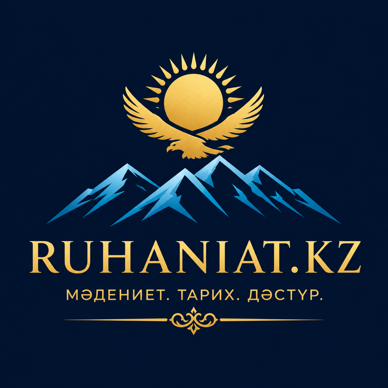 Ruhaniat.kz логотипі